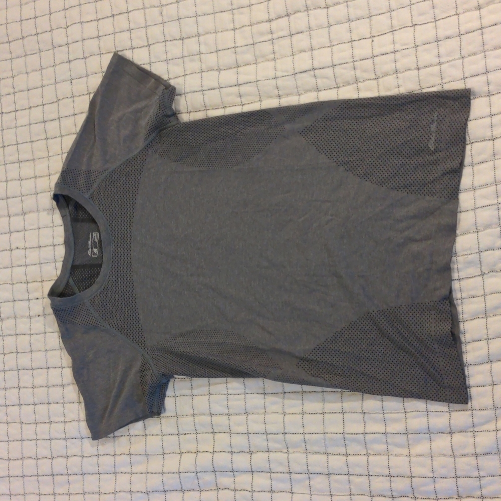 Exercise top with flattering detail